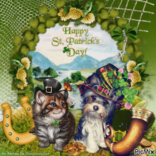 St Pats Card